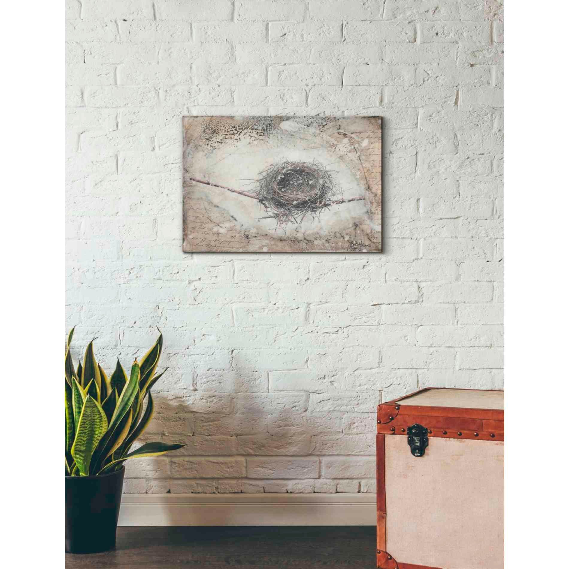 'Wintering' by Britt Hallowell, Canvas Wall Art,26 x 18