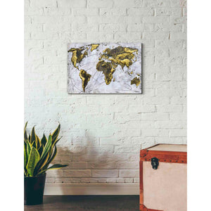'A Wonderful World' by Britt Hallowell, Canvas Wall Art,26 x 18