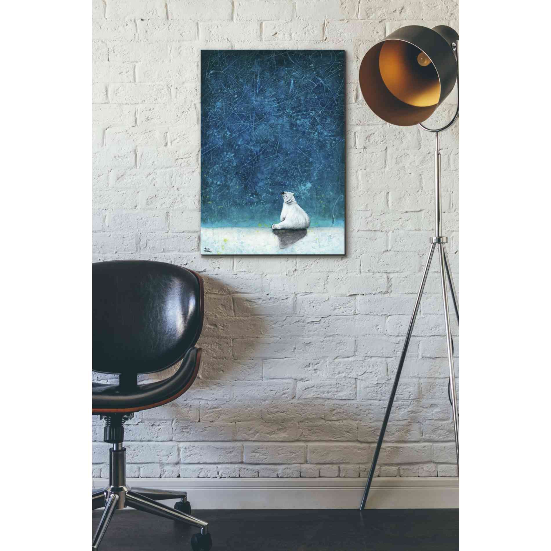 'Wishing on Stars' by Britt Hallowell, Canvas Wall Art,18 x 26