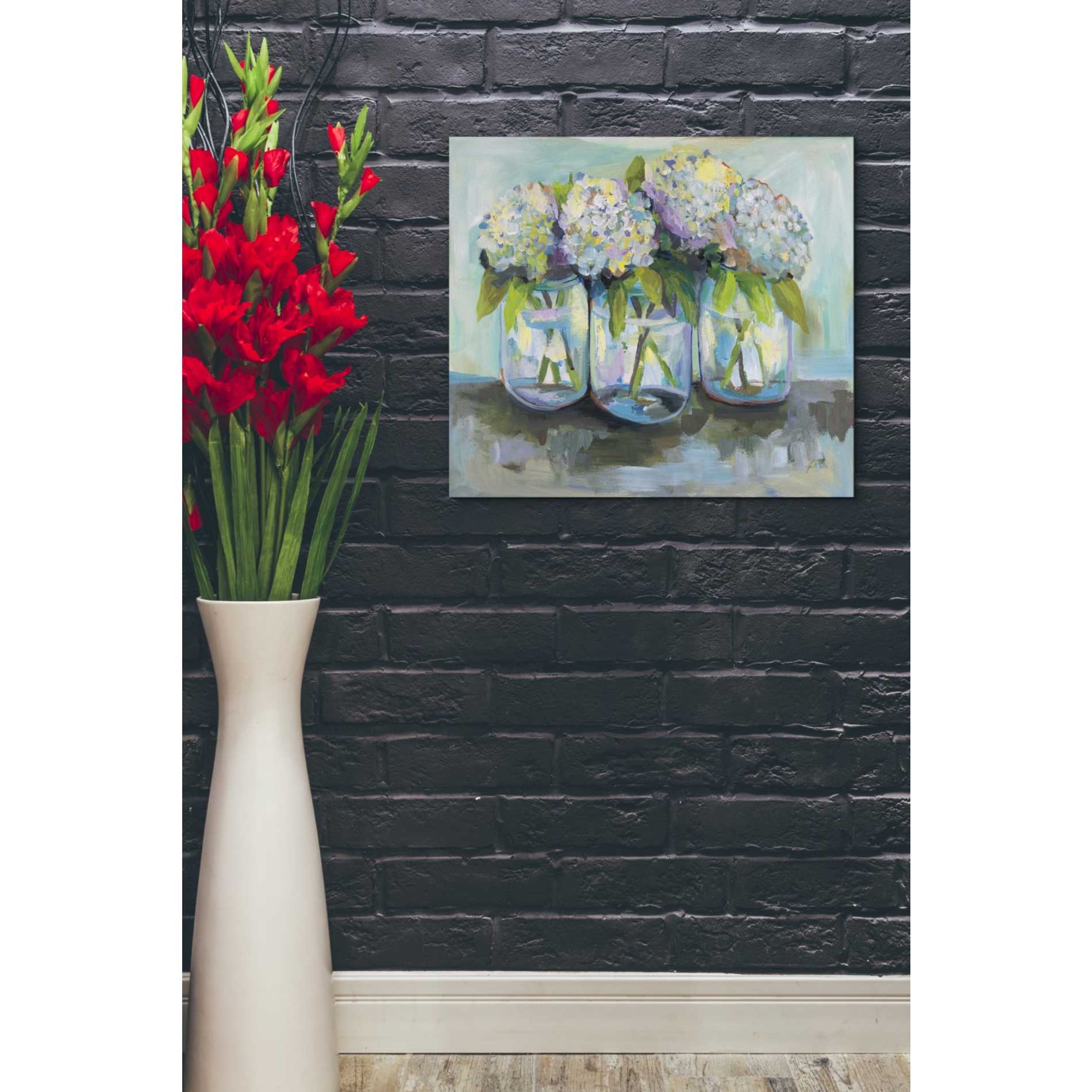 "In a Row" by Jeanette Vertentes, Giclee Canvas Wall Art