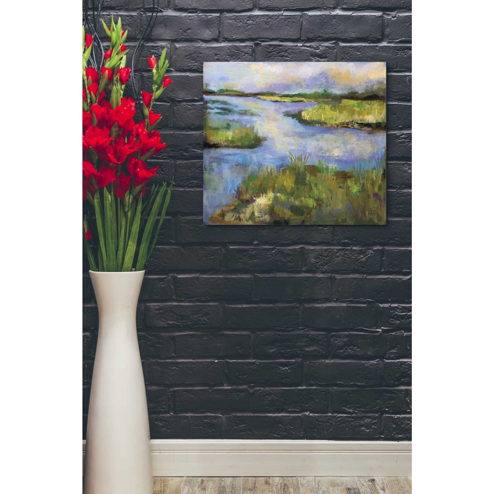 "Connecticut Marsh" by Jeanette Vertentes, Giclee Canvas Wall Art