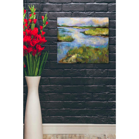 Image of "Connecticut Marsh" by Jeanette Vertentes, Giclee Canvas Wall Art