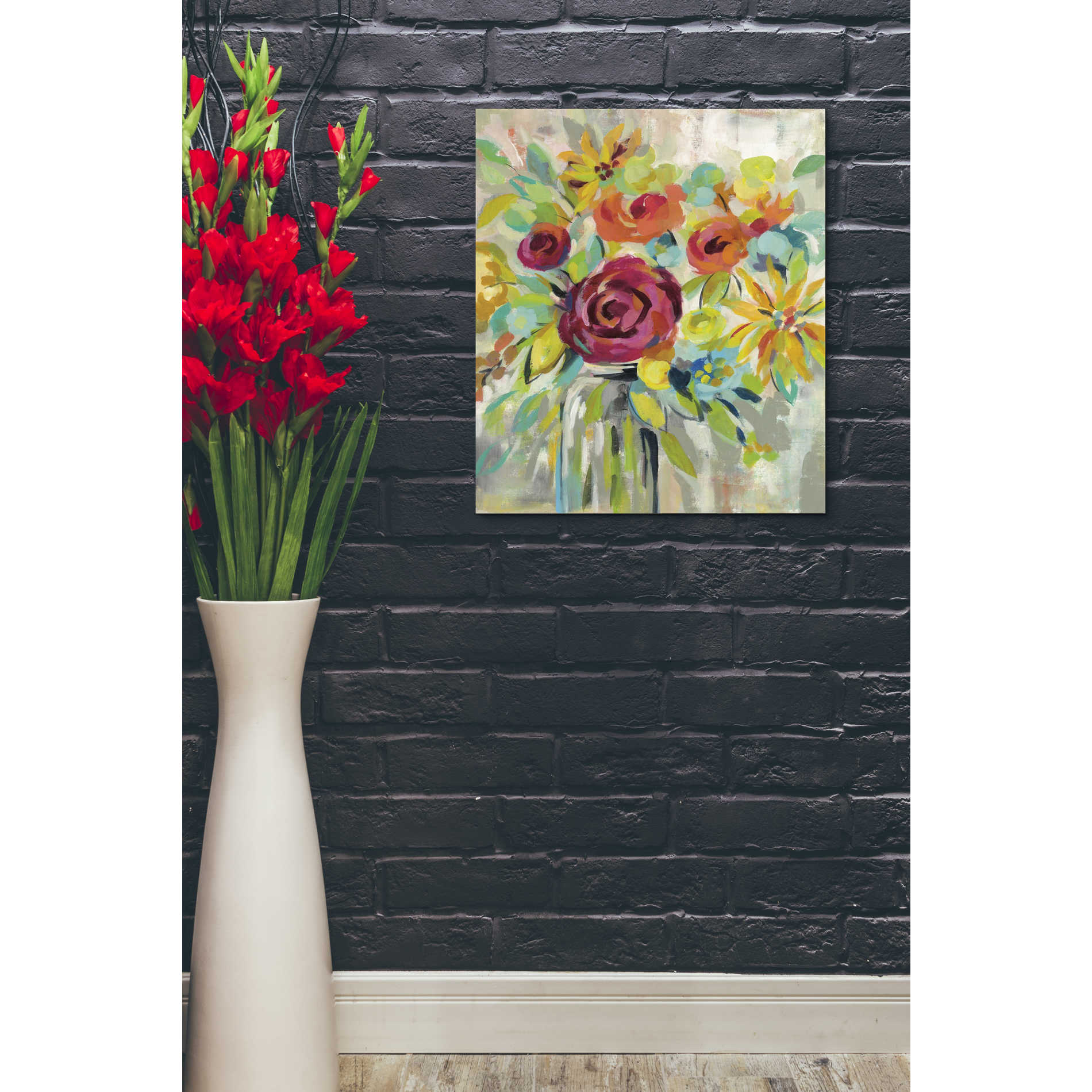 'Flower Still Life I' by Silvia Vassileva, Canvas Wall Art,20 x 24