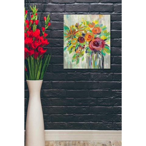Image of 'Flower Still Life II' by Silvia Vassileva, Canvas Wall Art,20 x 24