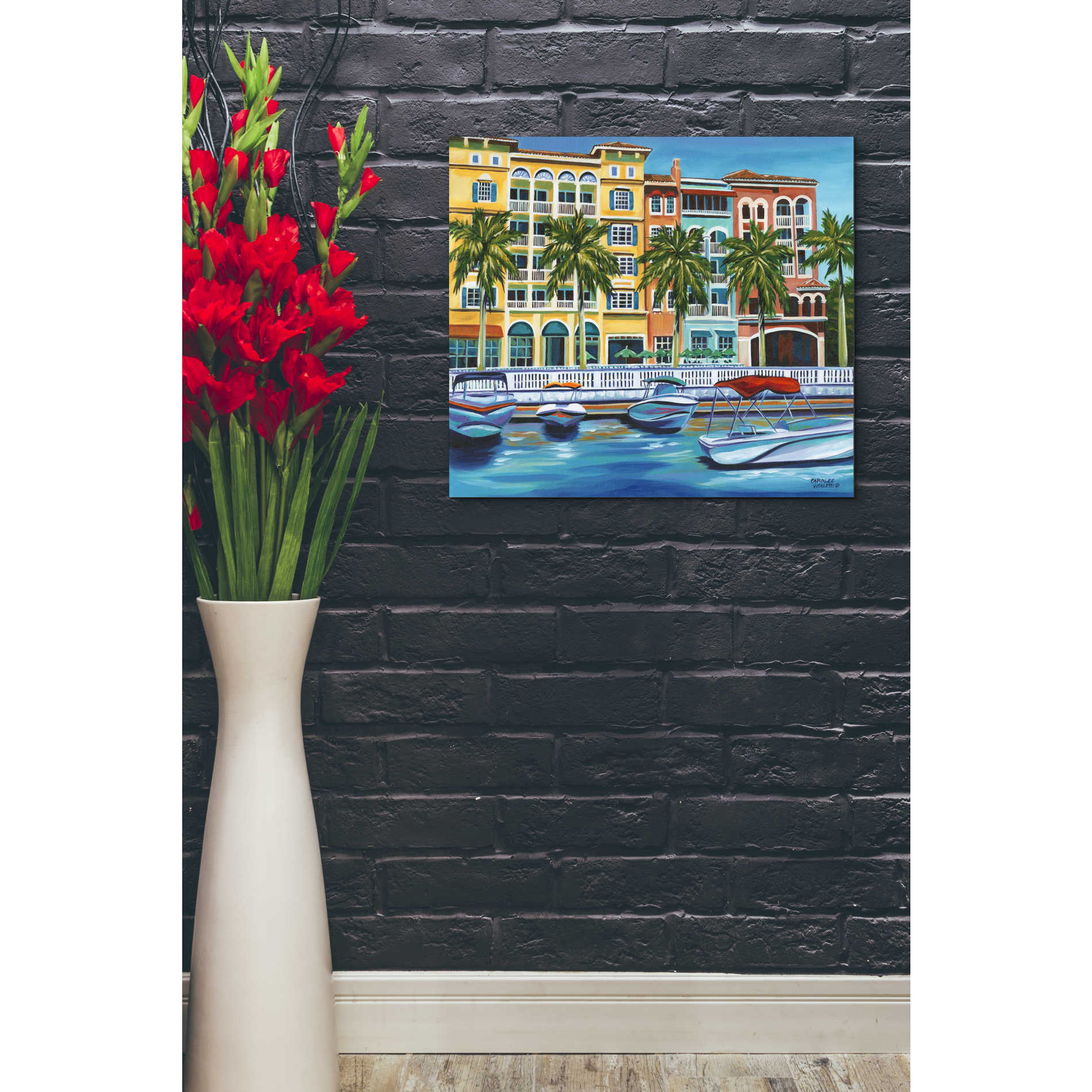 'Tropical Rendezvous I' by Carolee Vitaletti, Giclee Canvas Wall Art