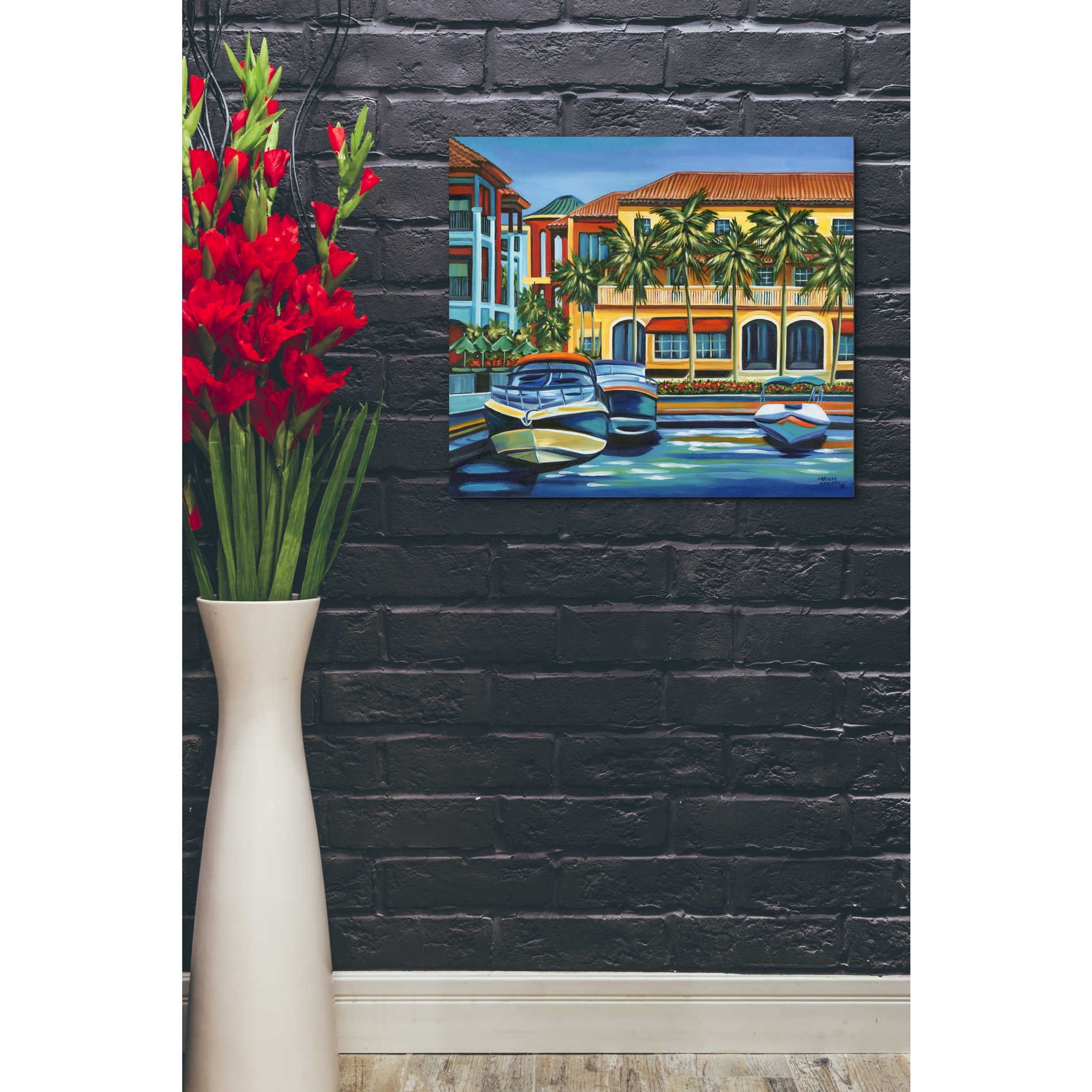 'Tropical Rendezvous II' by Carolee Vitaletti, Giclee Canvas Wall Art