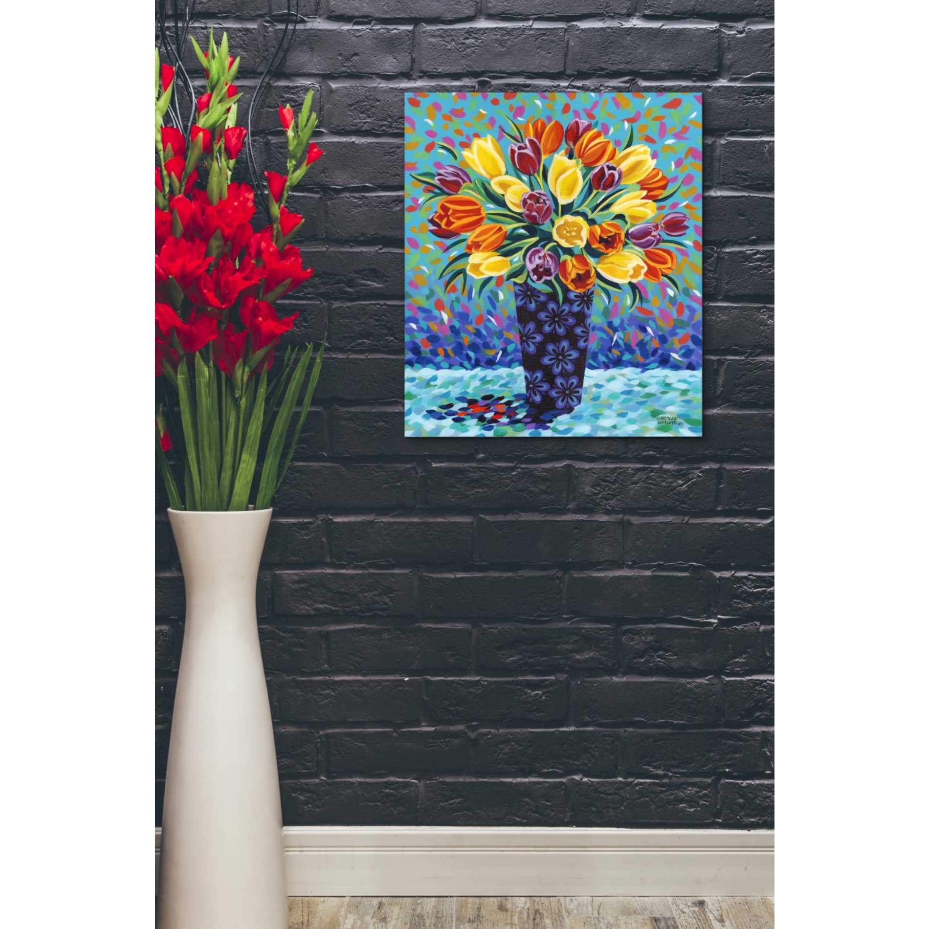 'Bouquet Celebration II' by Carolee Vitaletti, Giclee Canvas Wall Art