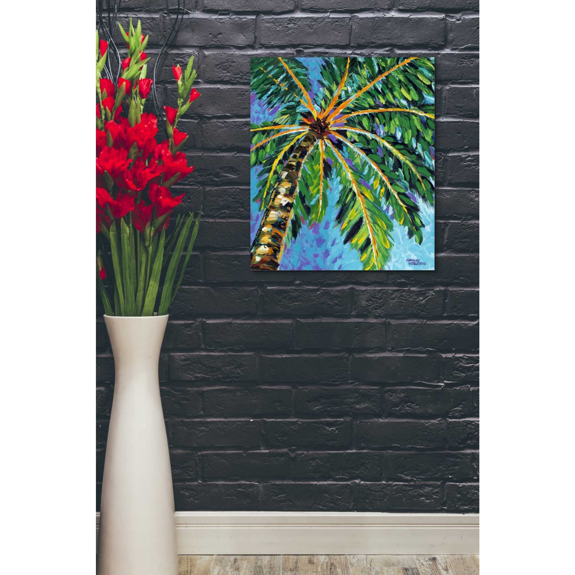 'Under the Palms I' by Carolee Vitaletti, Giclee Canvas Wall Art
