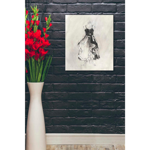 Image of 'Black Evening Gown II' by Ethan Harper Canvas Wall Art,20 x 24
