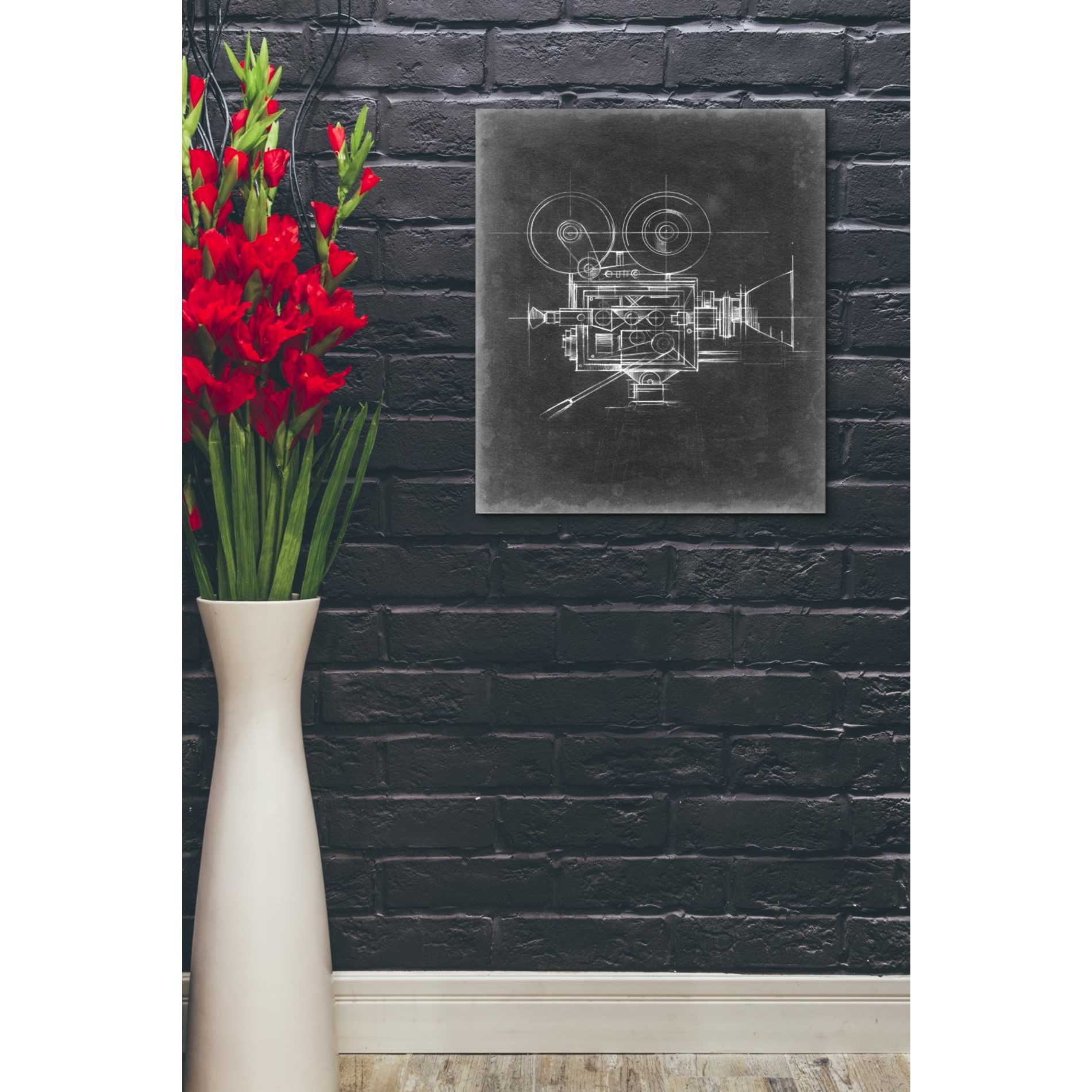 'Camera Blueprints II' by Ethan Harper Canvas Wall Art,20 x 24