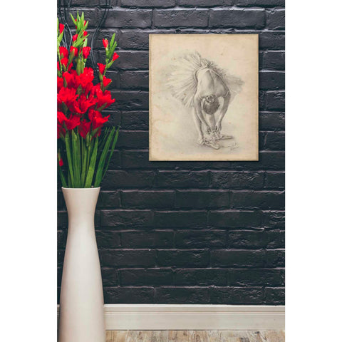 Image of 'Antique Ballerina Study I' by Ethan Harper Canvas Wall Art,20 x 24