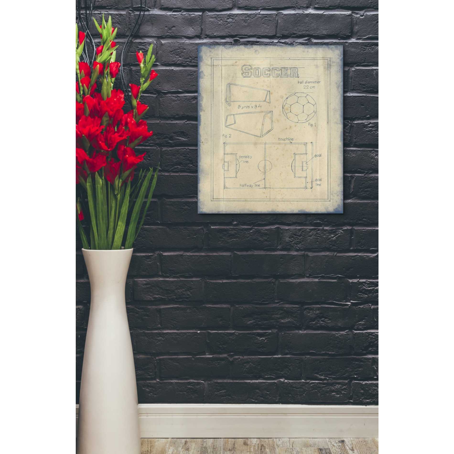 'All About the Game IV' by Ethan Harper Canvas Wall Art,20 x 24