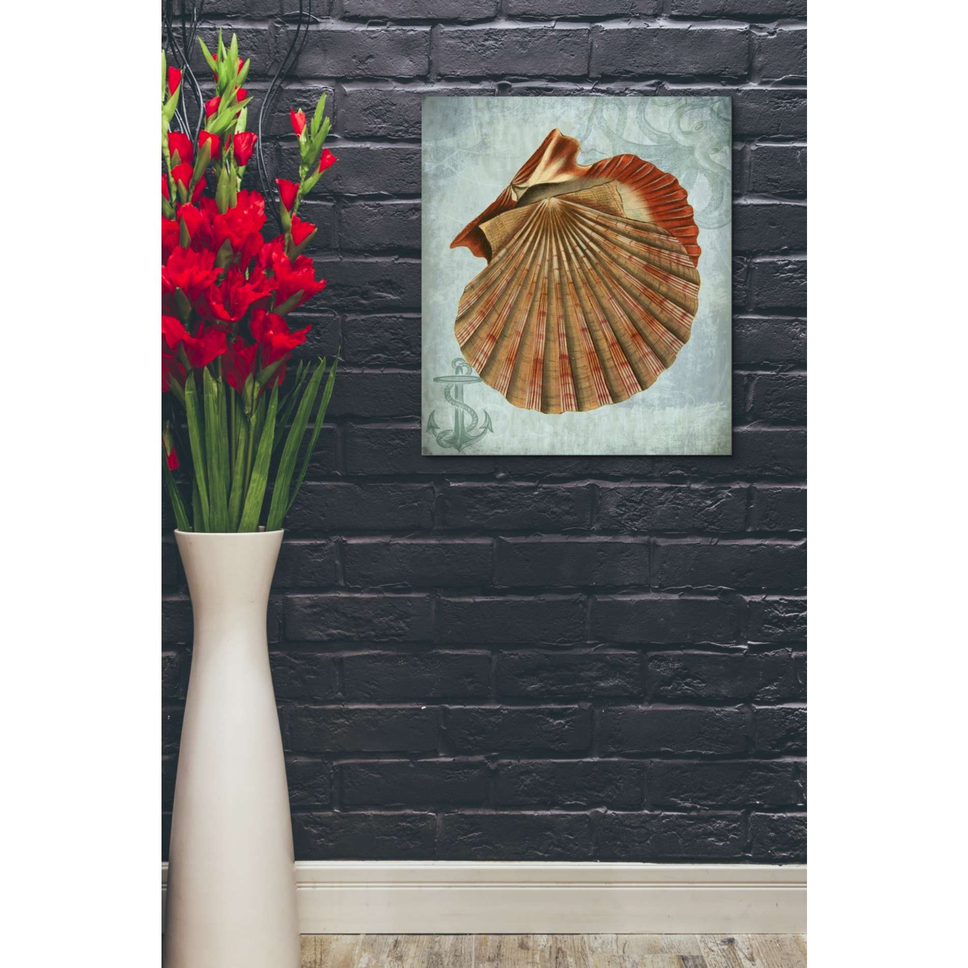 'Coastal Life Collection 2 c,' by Fab Funky, Giclee Canvas Wall Art