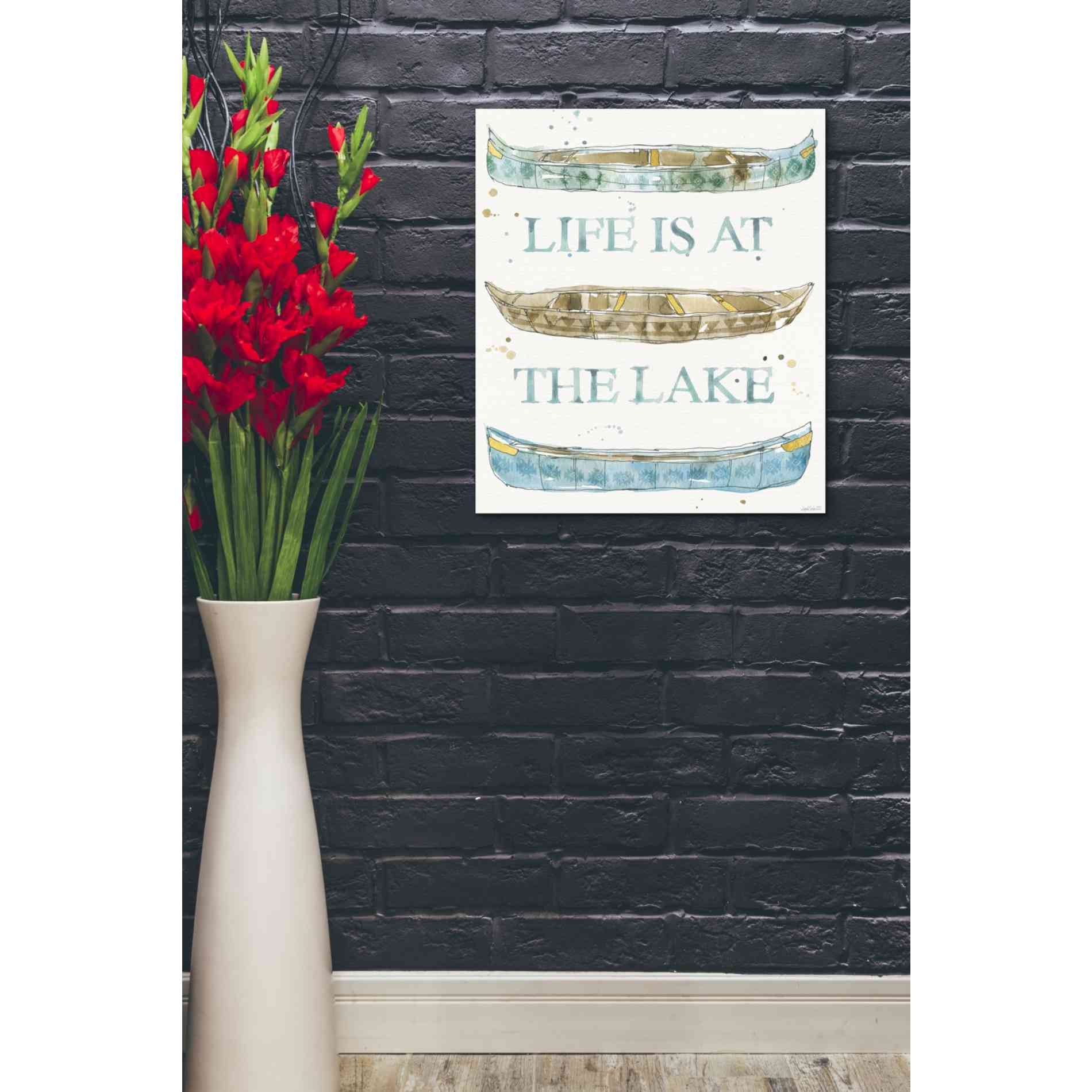 'Lakehouse IV' by Anne Tavoletti, Canvas Wall Art,20 x 24