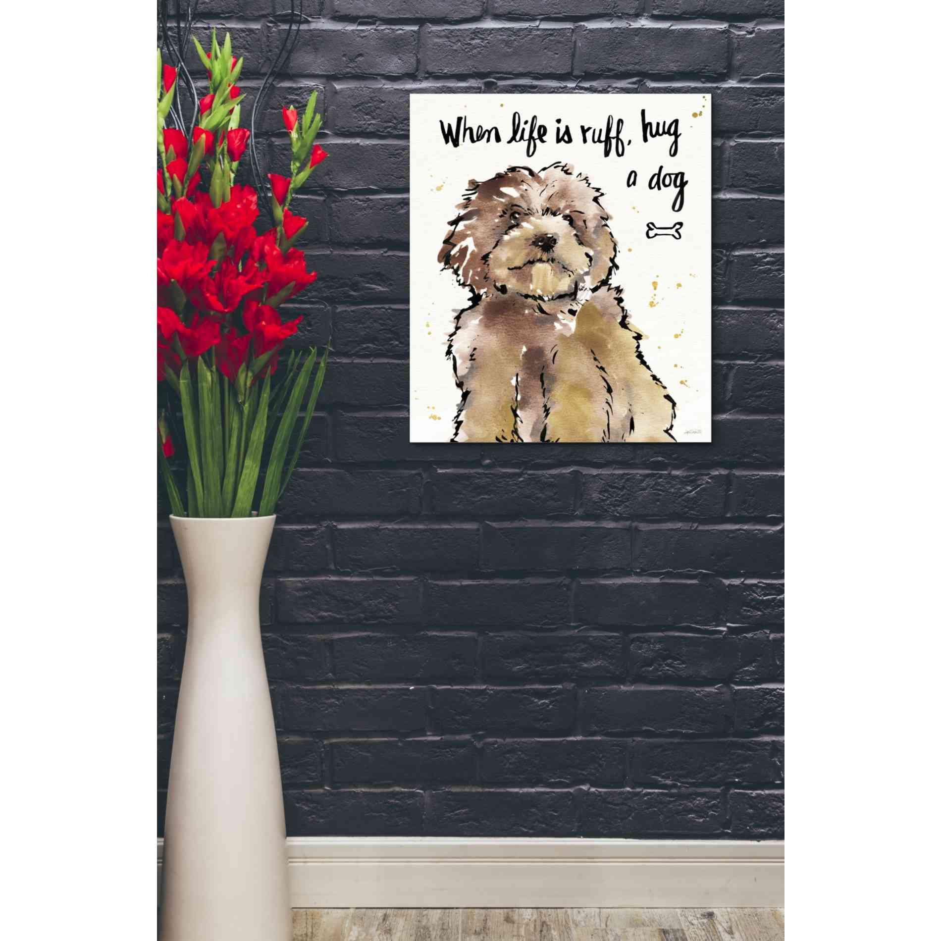 'Strike a Paws XIII' by Anne Tavoletti, Canvas Wall Art,20 x 24