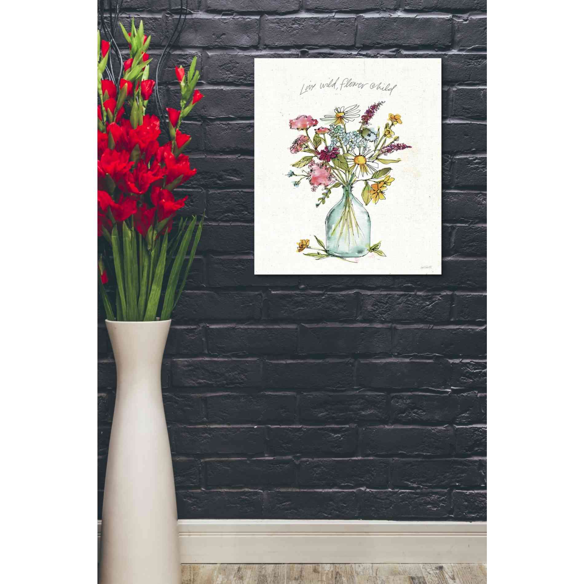 'Simply Petals II' by Anne Tavoletti, Canvas Wall Art,20 x 24