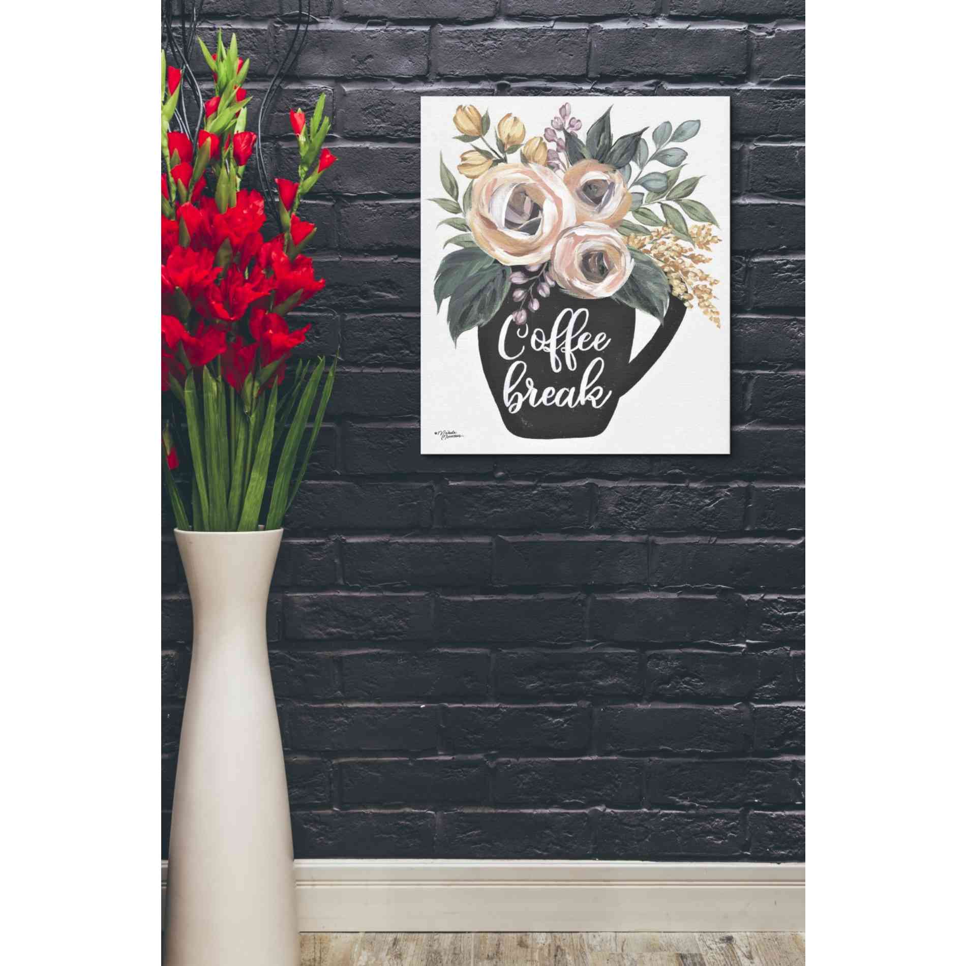 'Coffee Break' by Michele Norman, Canvas Wall Art,20 x 24