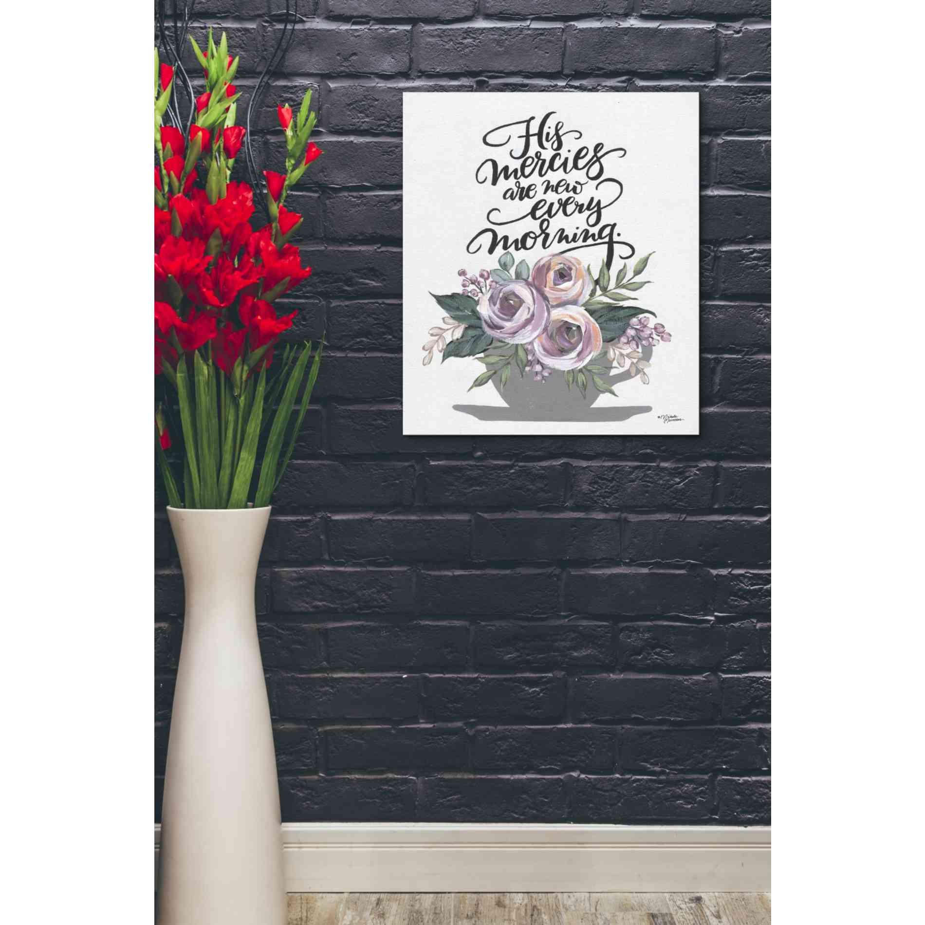'His Mercies are New Every Morning' by Michele Norman, Canvas Wall Art,20 x 24