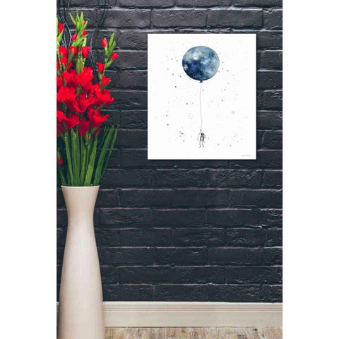 Image of 'Moon Balloon' by Rachel Nieman, Canvas Wall Art,20 x 24