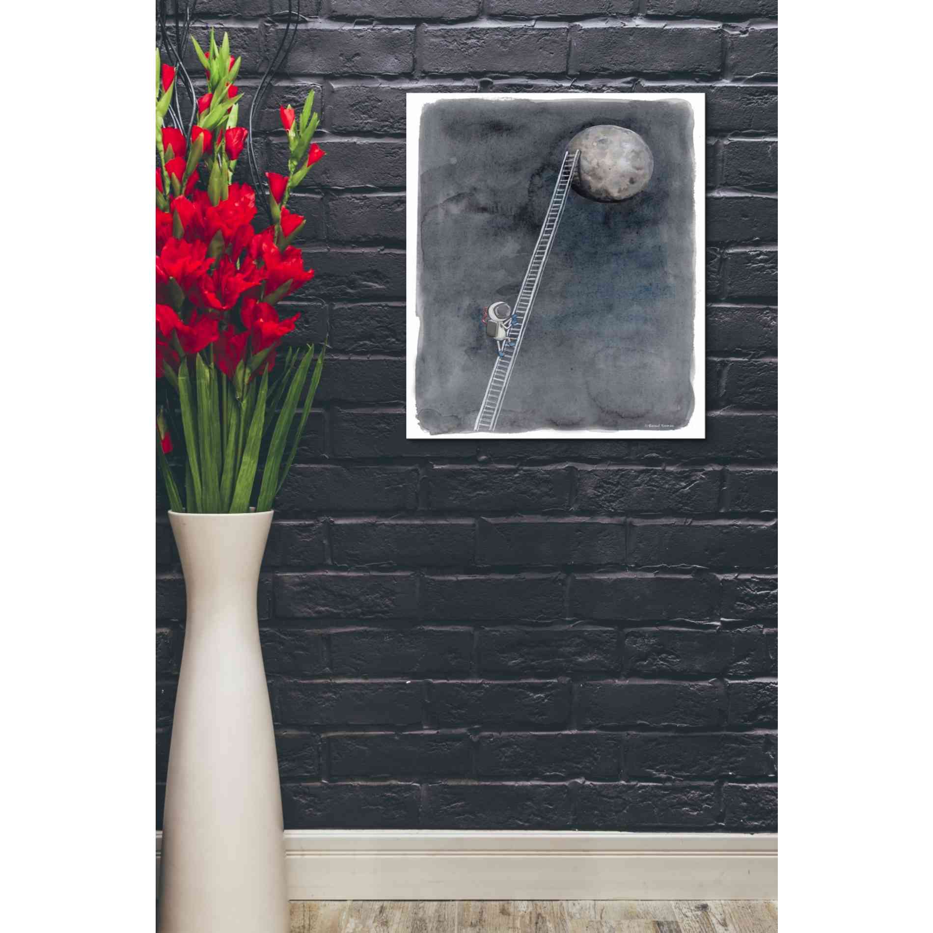 'Ladder to the Moon' by Rachel Nieman, Canvas Wall Art,20 x 24