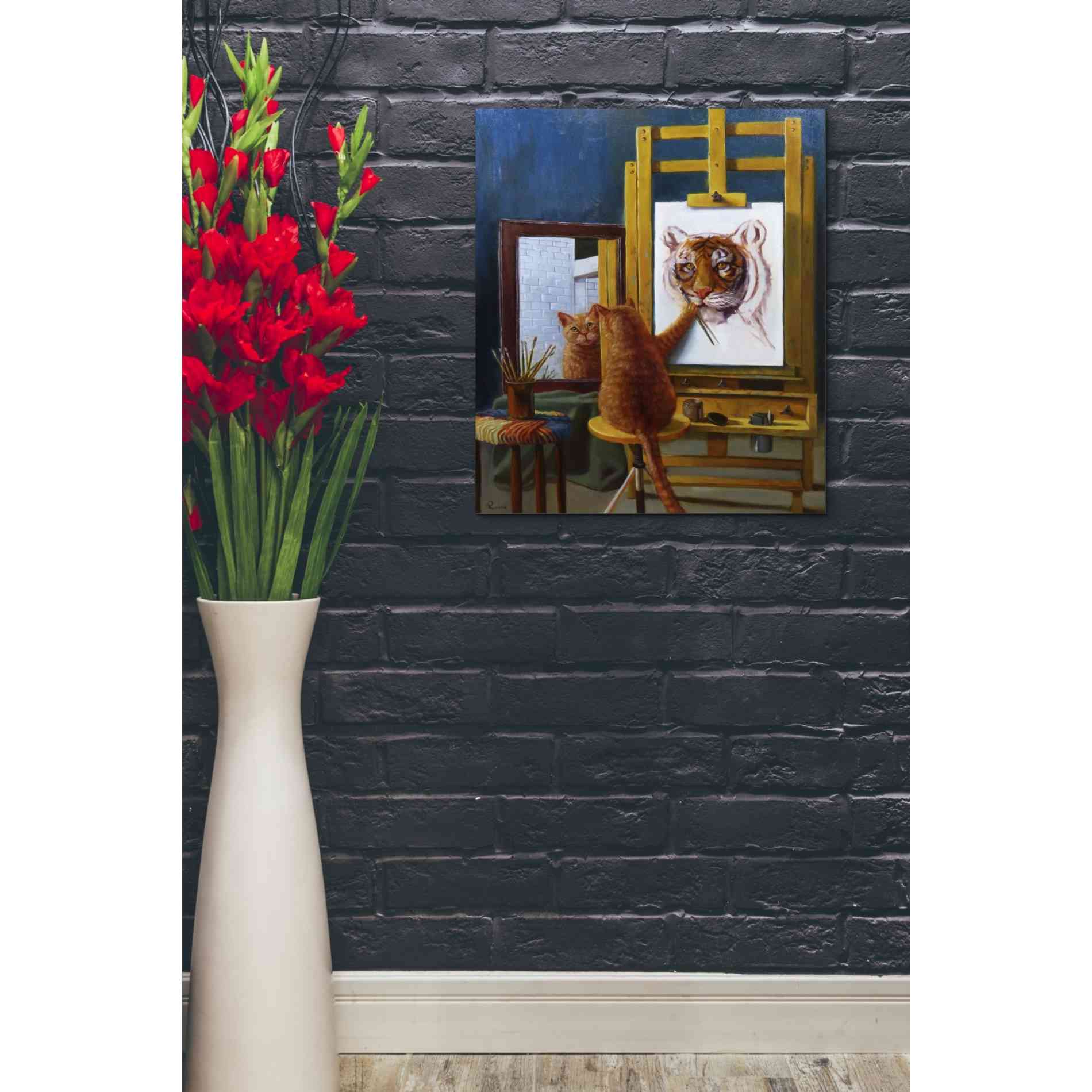 'Norman Catwell' by Lucia Heffernan, Canvas Wall Art,20 x 24