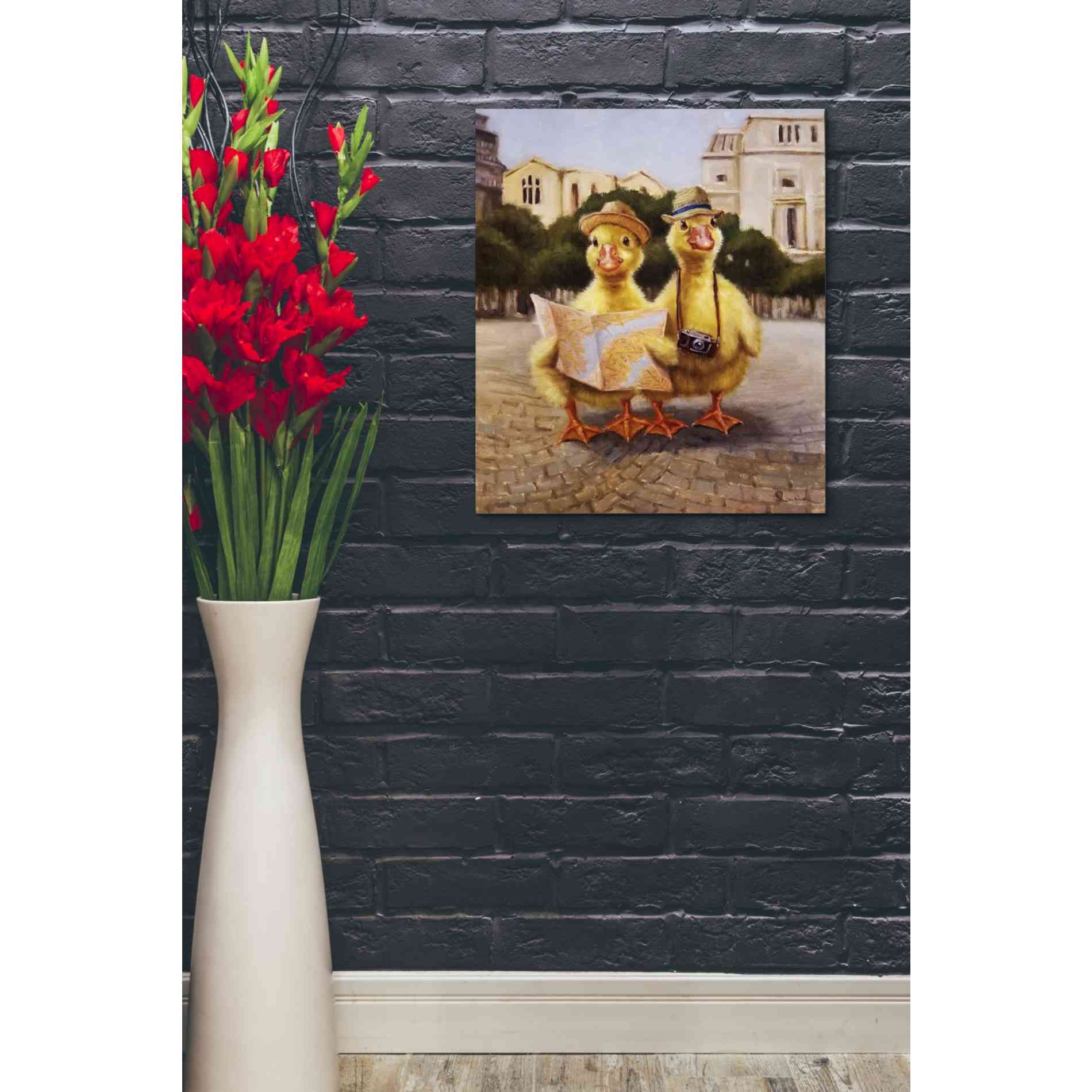 'Tourists' by Lucia Heffernan, Canvas Wall Art,20 x 24