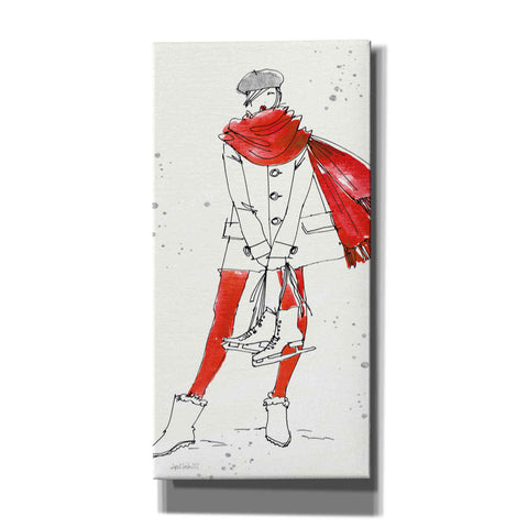 Image of 'Winter Fashion IV' by Anne Tavoletti, Canvas Wall Art,20 x 40