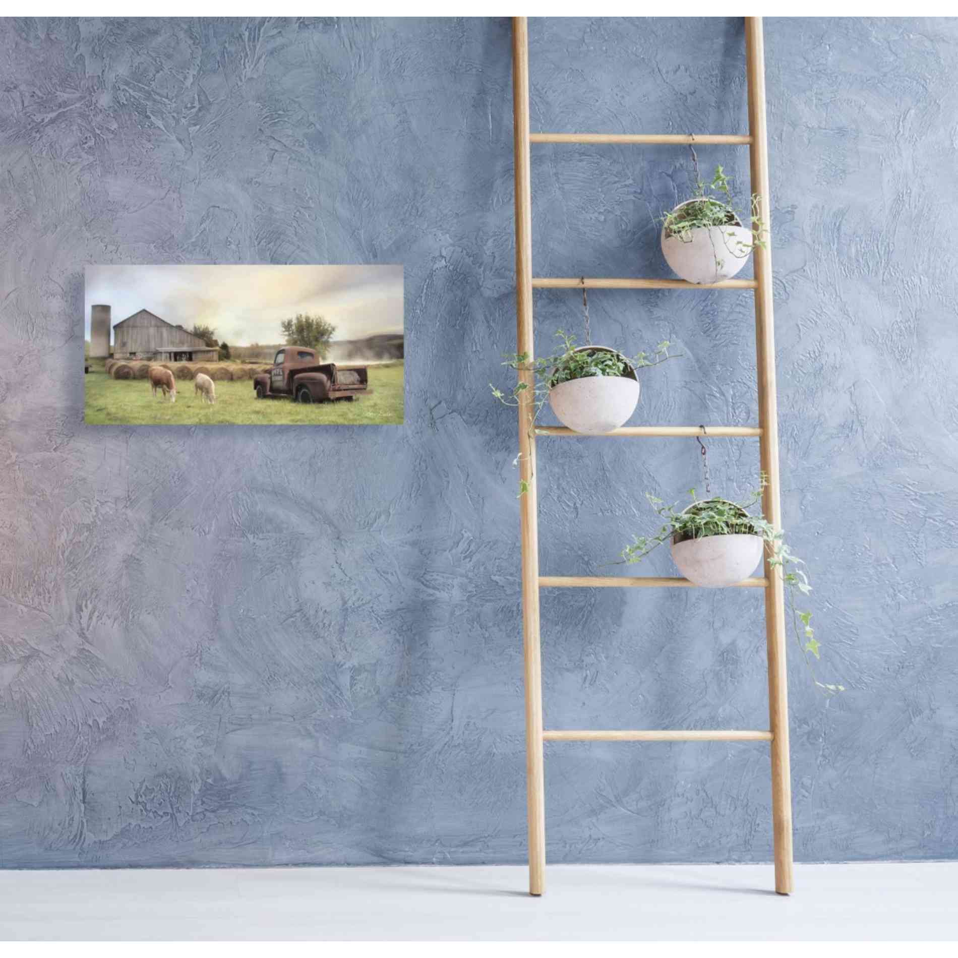 'Tioga Country Farmland' by Lori Deiter, Canvas Wall Art,40 x 20