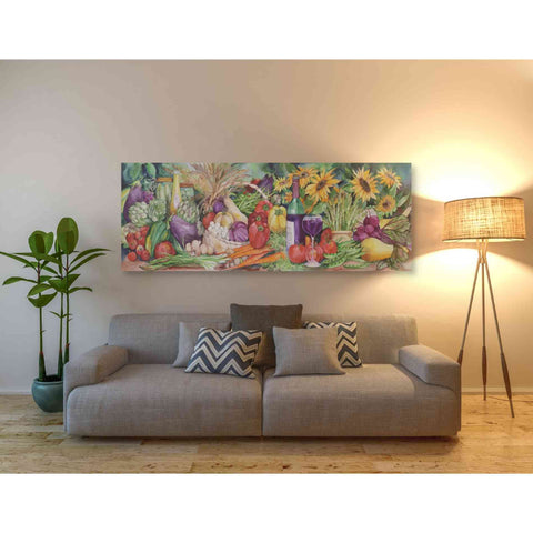Image of 'Vegetable Medley' by Danhui Nai, Canvas Wall Art,20 x 60