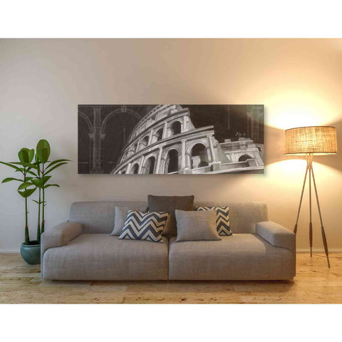 Image of 'Iconic Architecture I' by Ethan Harper Canvas Wall Art,60 x 20