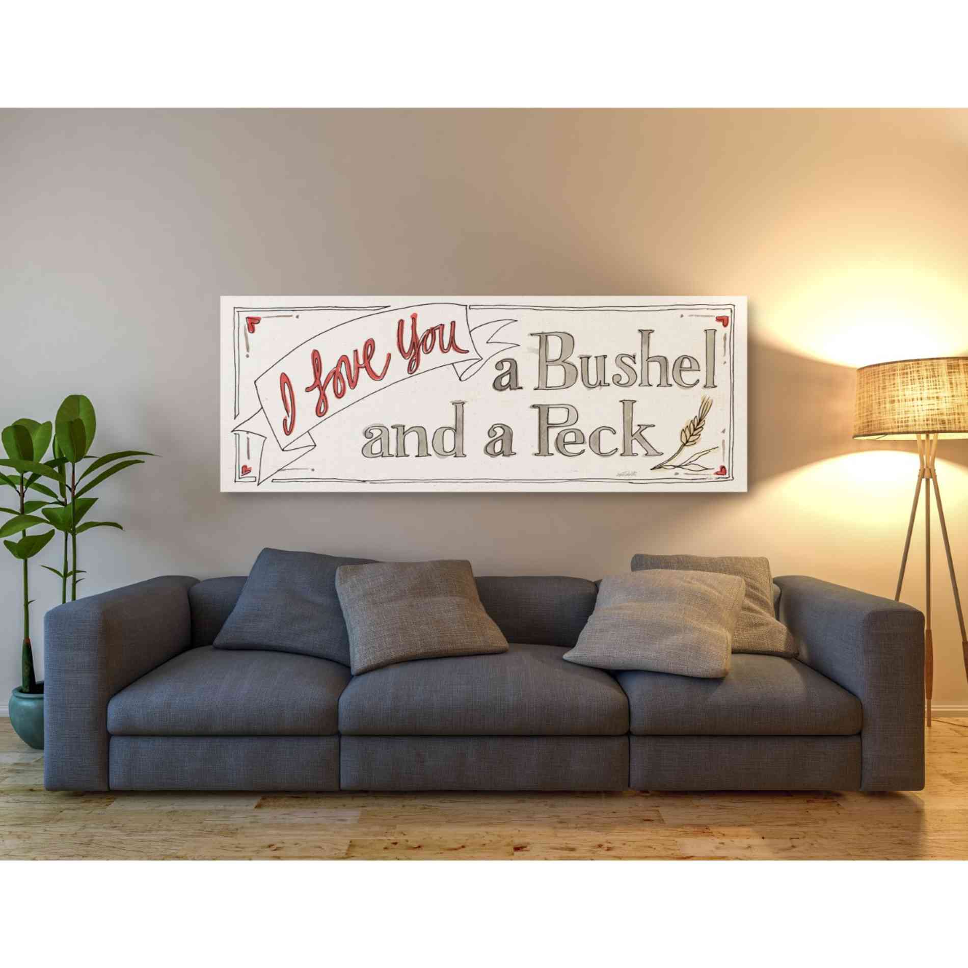 'Country Life IX' by Anne Tavoletti, Canvas Wall Art,60 x 20