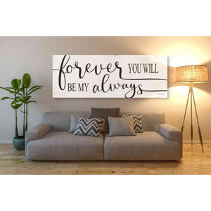 'You Will Be' by Cindy Jacobs, Canvas Wall Art,60 x 20