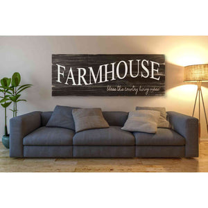 'Farmhouse' by Cindy Jacobs, Canvas Wall Art,60 x 20