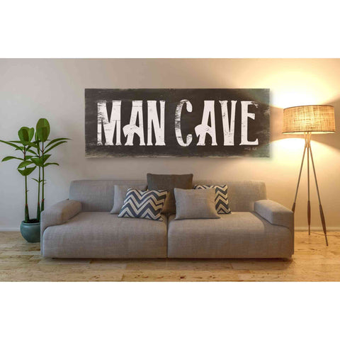 Image of 'Man Cave' by Cindy Jacobs, Canvas Wall Art,60 x 20