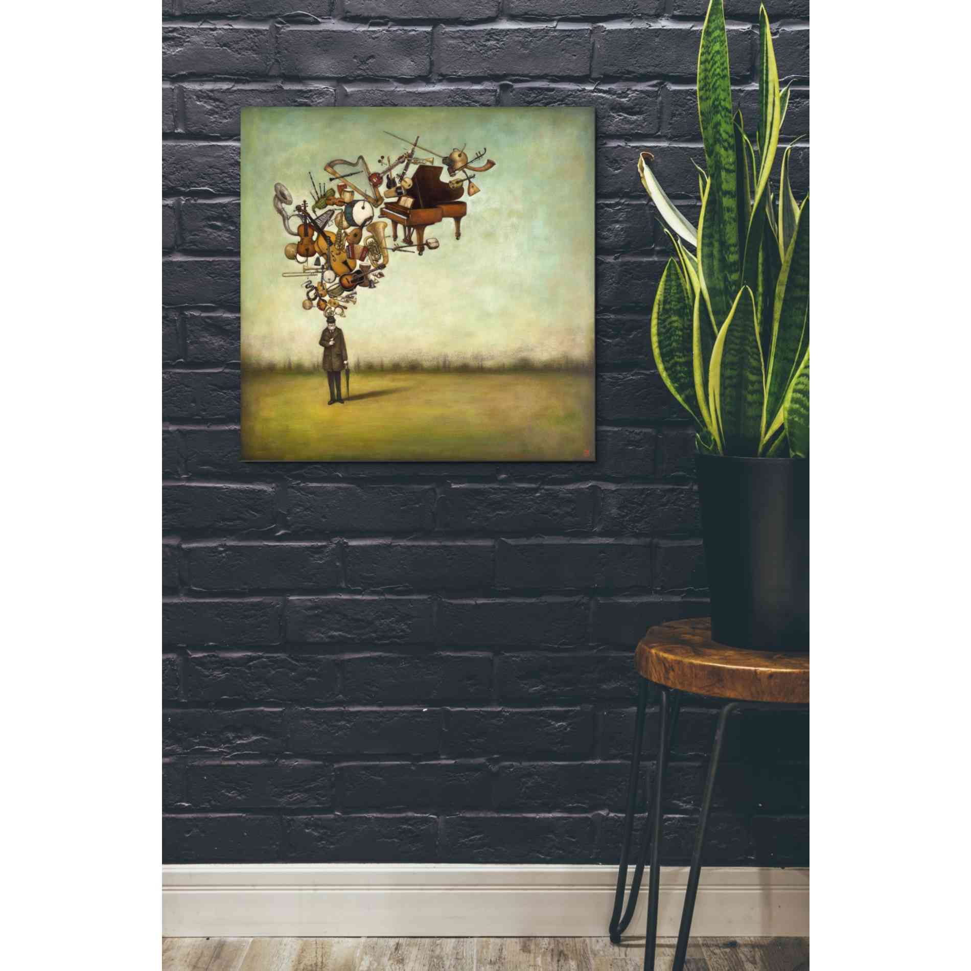 'Thanks for the Melodies' by Duy Huynh, Giclee Canvas Wall Art