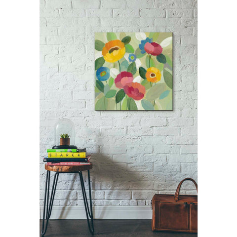 Image of 'Fairy Tale Flowers III' by Silvia Vassileva, Canvas Wall Art,26 x 26