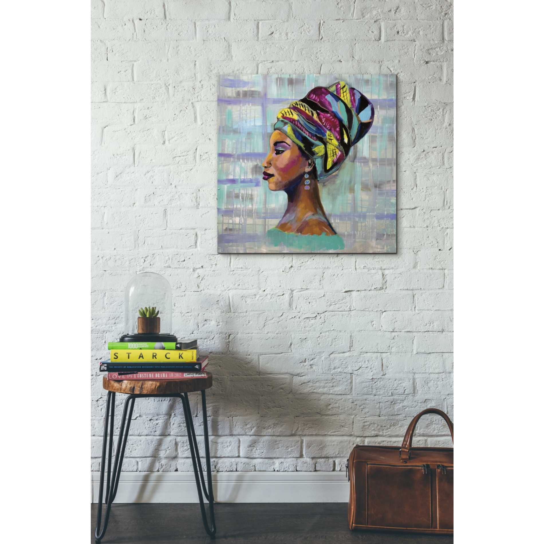 "Fierce" by Jeanette Vertentes, Giclee Canvas Wall Art