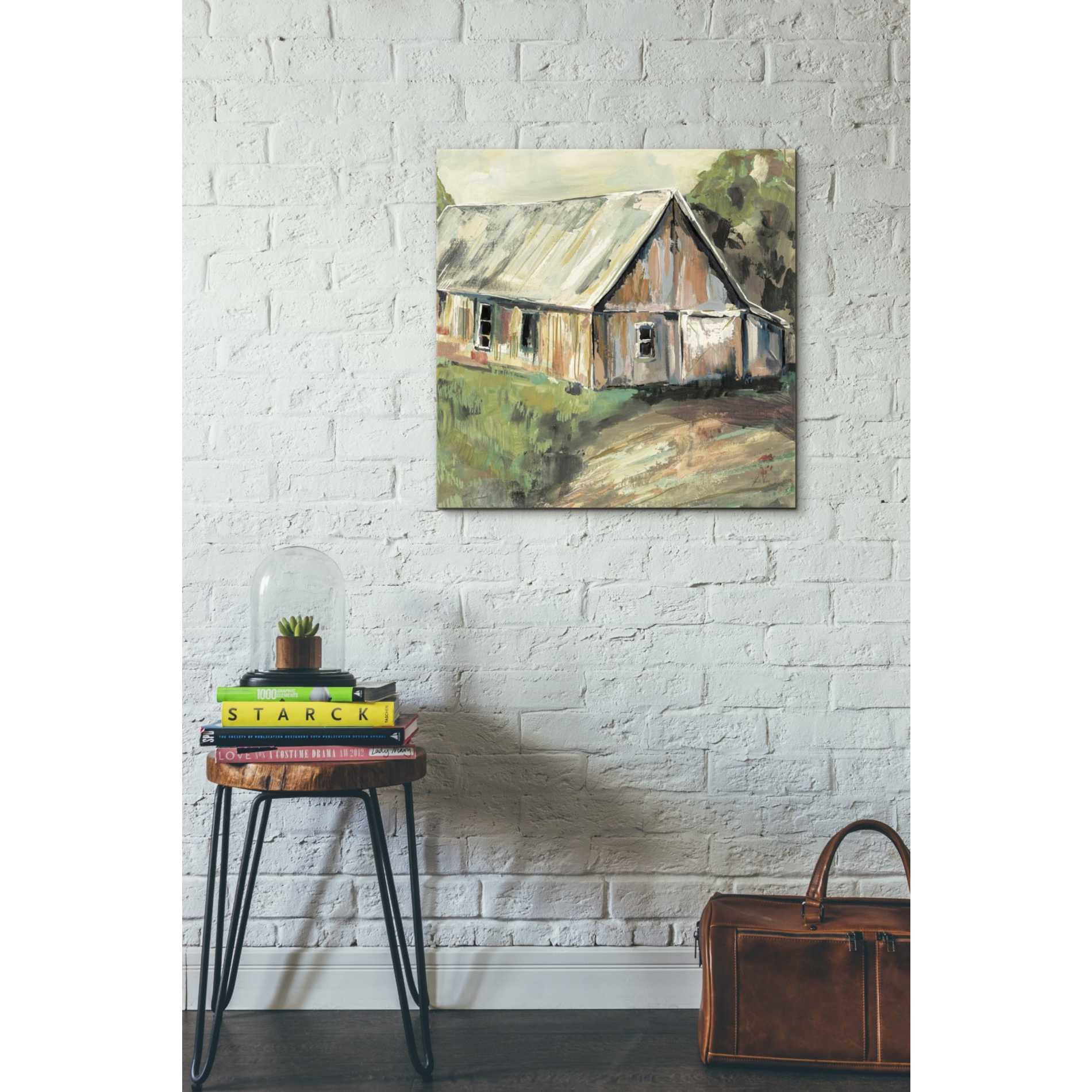 "Going to the Country I Earth" by Jeanette Vertentes, Giclee Canvas Wall Art