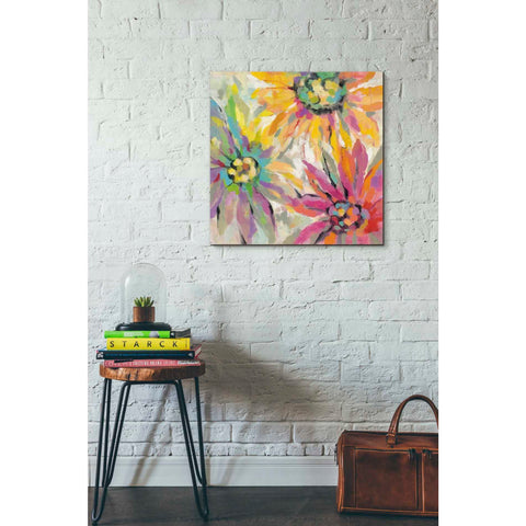 Image of 'Abstracted Petals I' by Silvia Vassileva, Canvas Wall Art,26 x 26