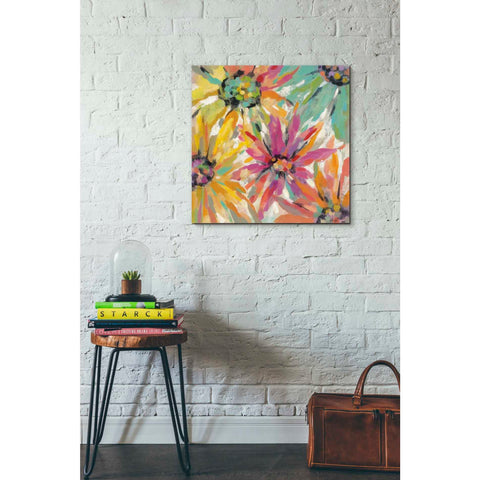 Image of 'Abstracted Petals II' by Silvia Vassileva, Canvas Wall Art,26 x 26