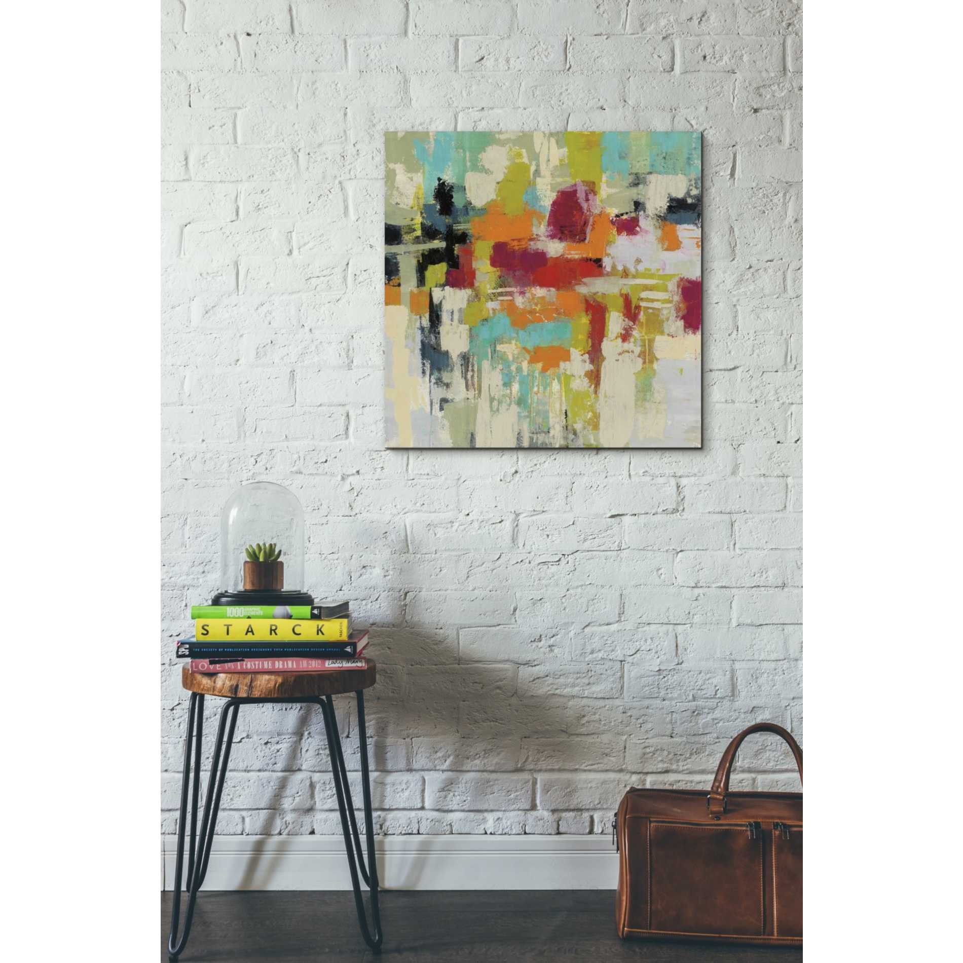 'Summer Silk Road' by Silvia Vassileva, Canvas Wall Art,26 x 26