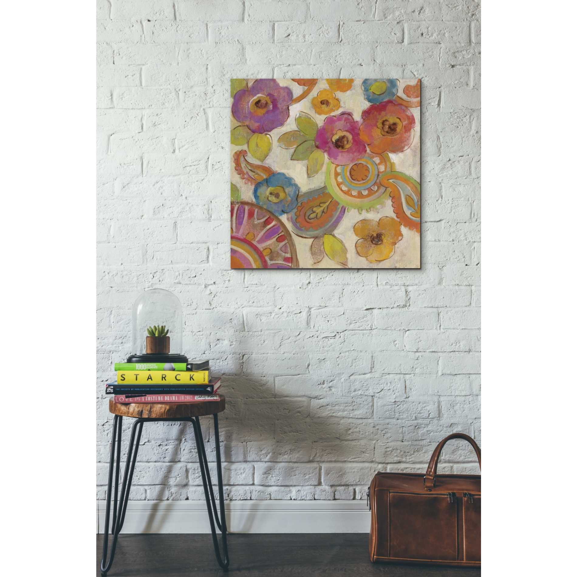 'Bohemian Summer III' by Silvia Vassileva, Canvas Wall Art,26 x 26