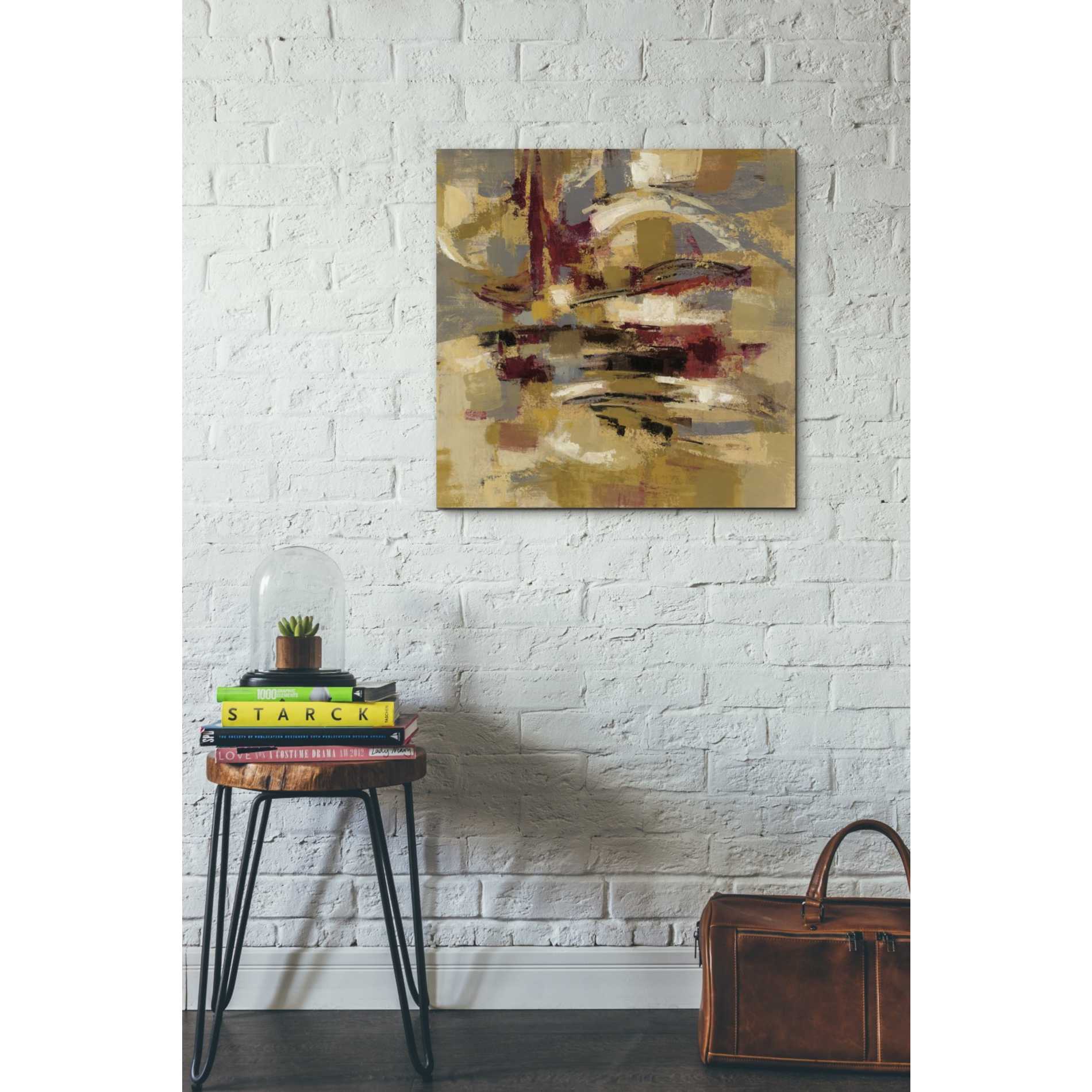 'Ruins' by Silvia Vassileva, Canvas Wall Art,26 x 26