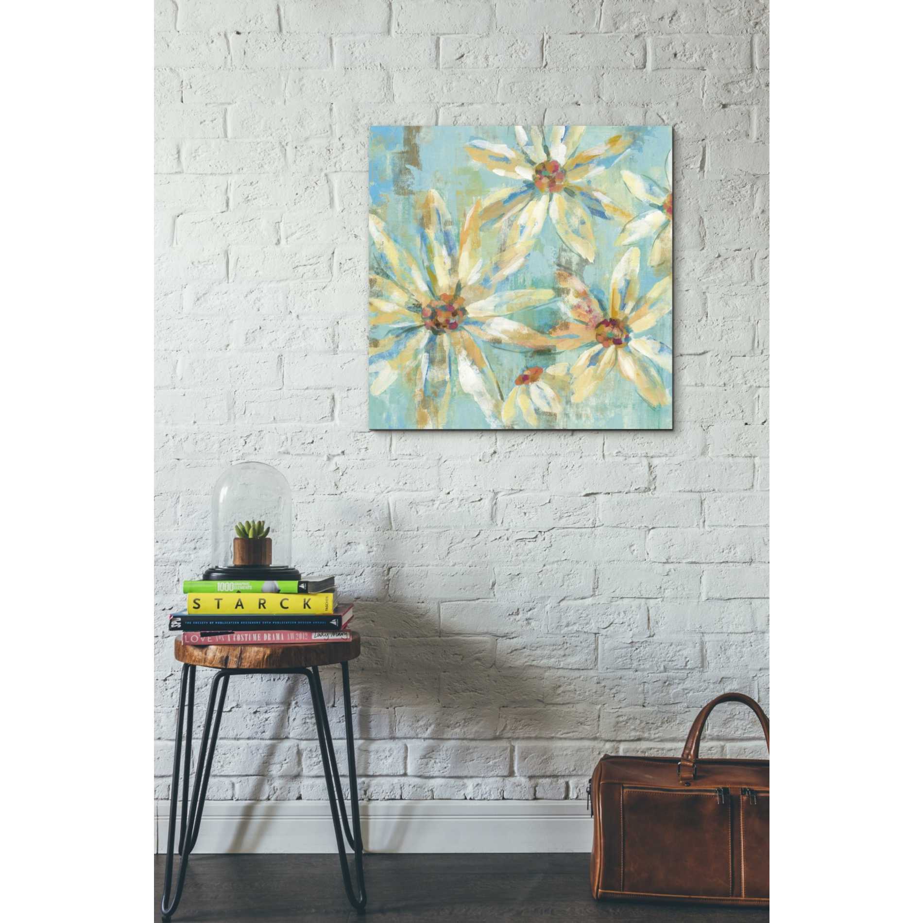 'Fjord Floral I' by Silvia Vassileva, Canvas Wall Art,26 x 26