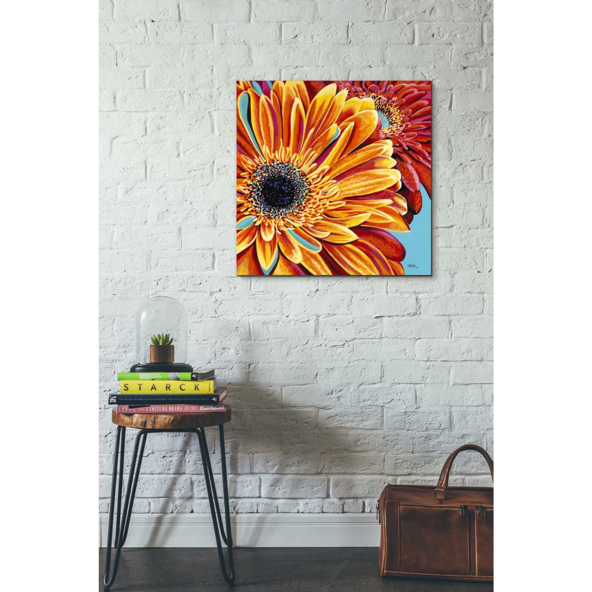 'Color Bursts II' by Carolee Vitaletti, Giclee Canvas Wall Art