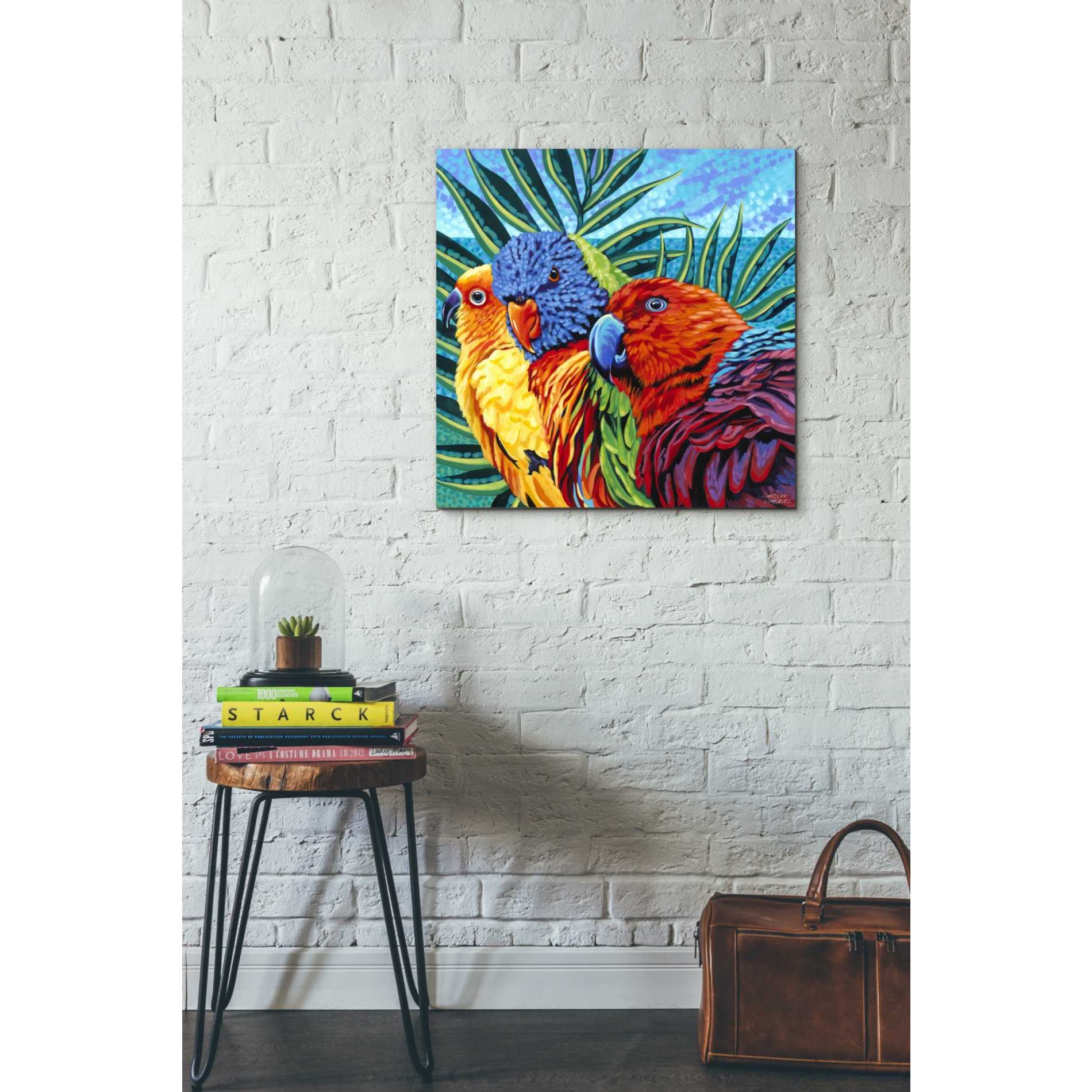'Birds in Paradise I' by Carolee Vitaletti, Giclee Canvas Wall Art