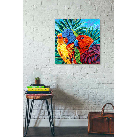 Image of 'Birds in Paradise I' by Carolee Vitaletti, Giclee Canvas Wall Art
