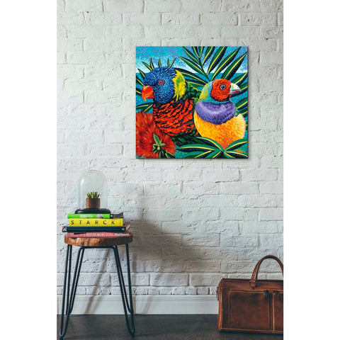 Image of 'Birds in Paradise II' by Carolee Vitaletti, Giclee Canvas Wall Art