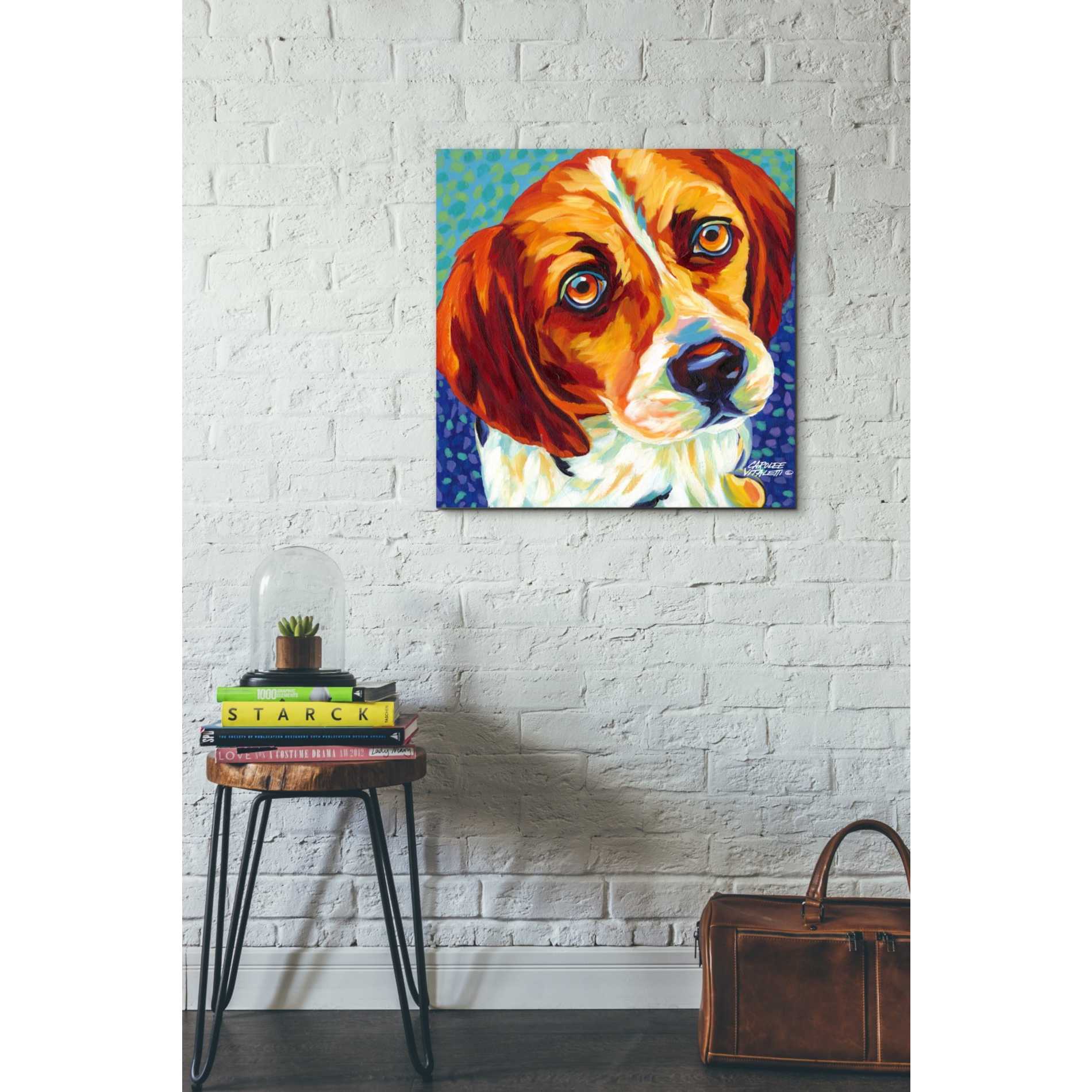 'Dogs in Color II' by Carolee Vitaletti, Giclee Canvas Wall Art