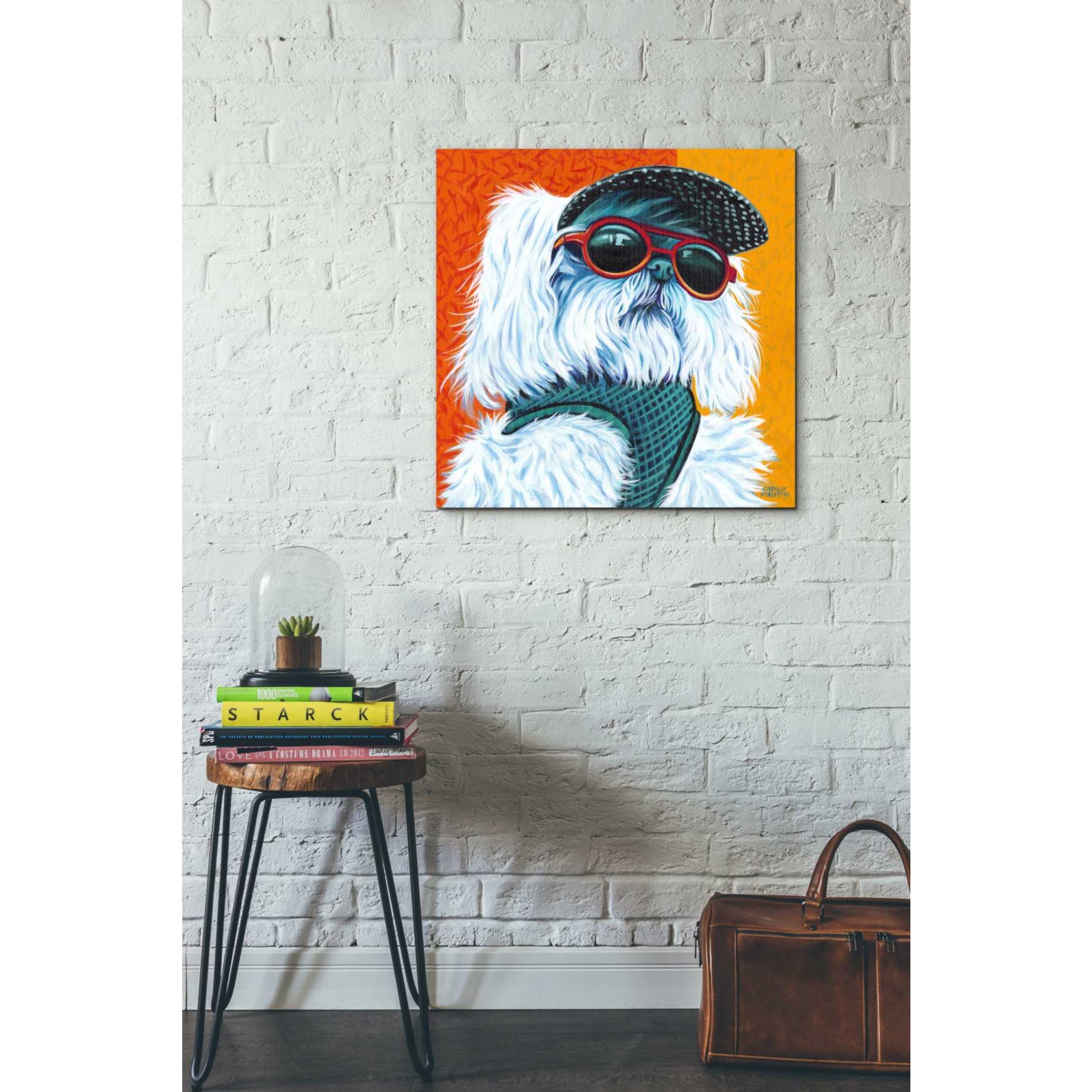 'Cute Pups IV' by Carolee Vitaletti, Giclee Canvas Wall Art